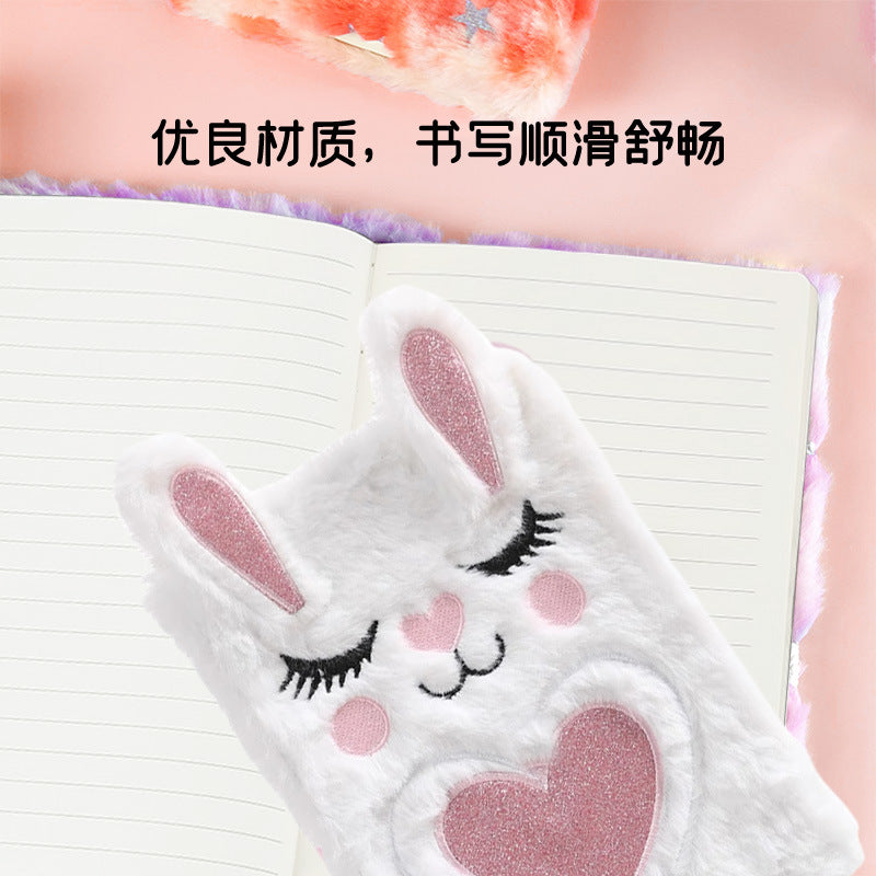 Wholesale Plush Notebook,  Cute Decompression Kidsren' s Gift Notebook